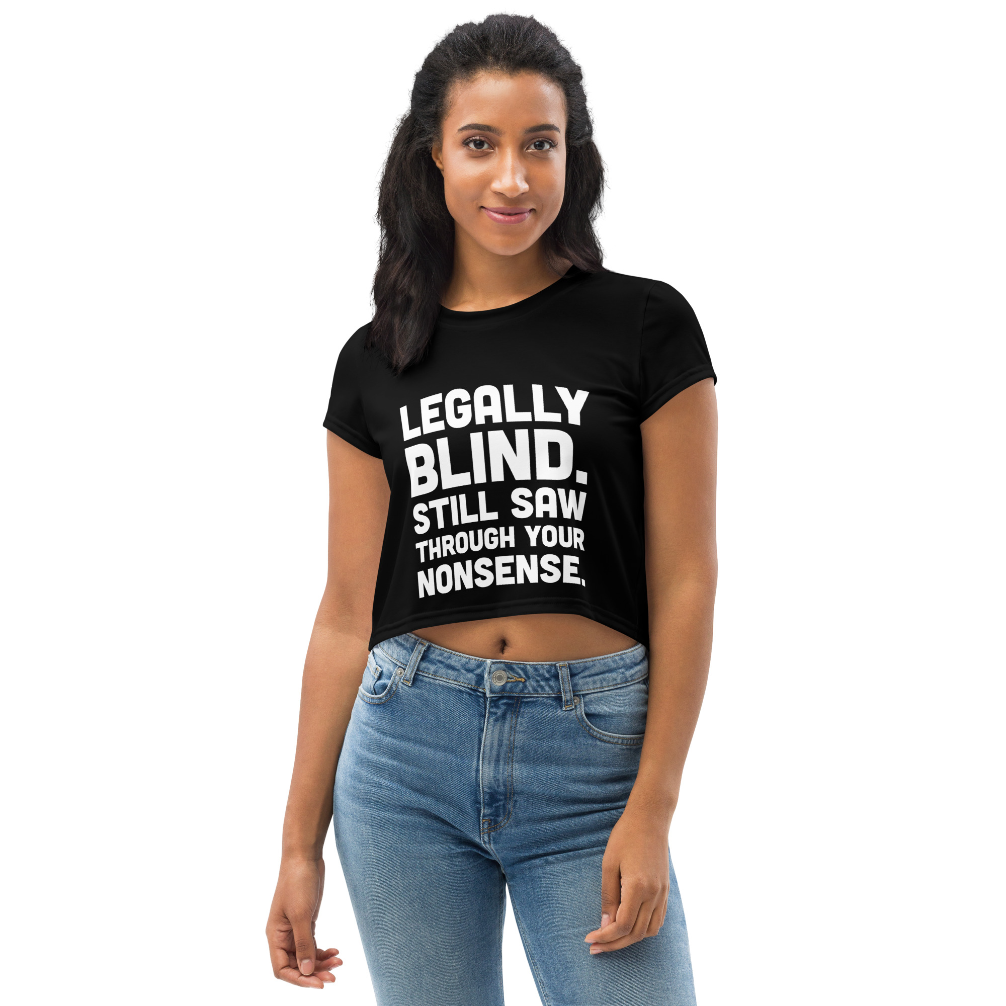 All-Over Print Crop Tee - Image 7
