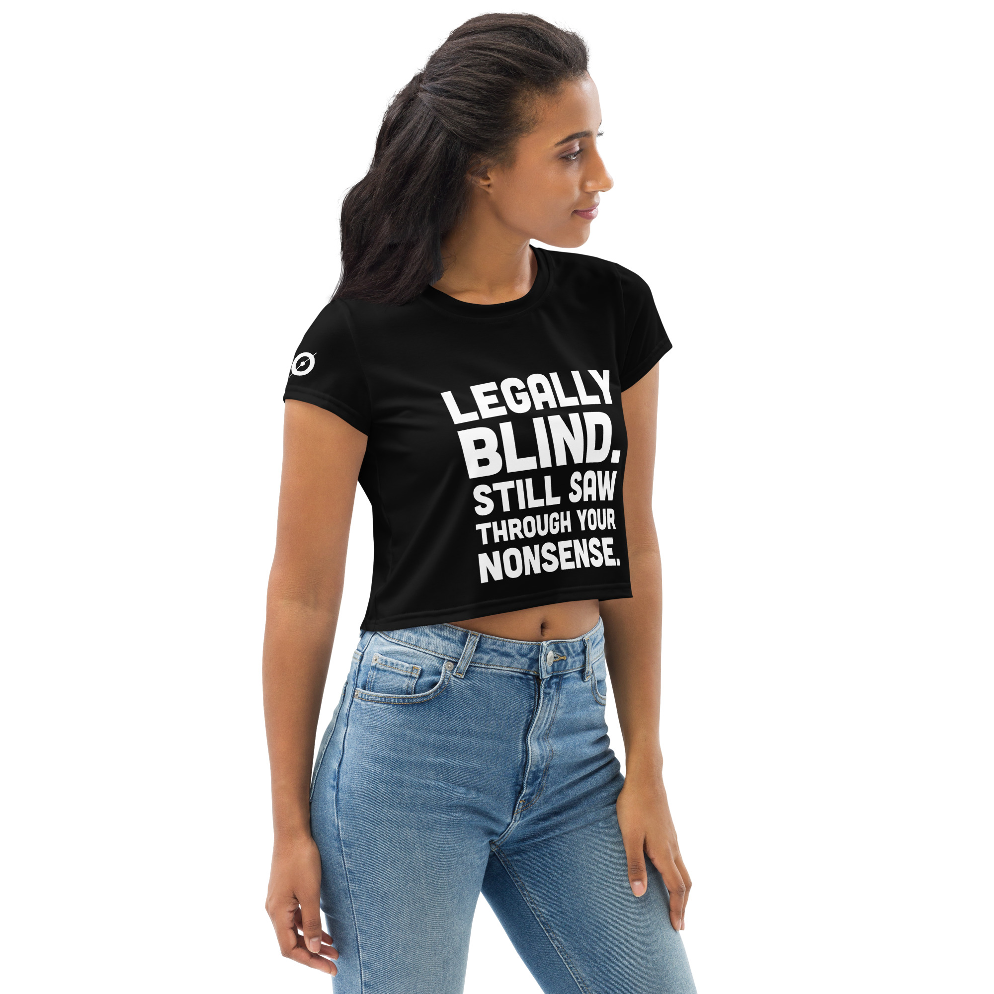 All-Over Print Crop Tee - Image 9